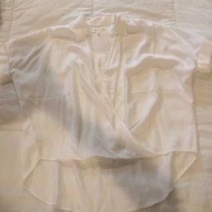 Lou &Grey white shirt. Size medium